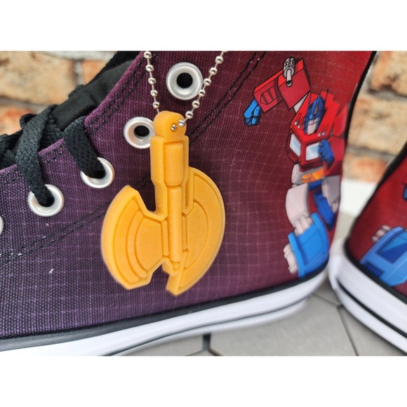 Converse Transformers Optimus Prime Chuck Taylor CTAS HI A11659C Mens Sz 8.5 - Picture 9 of 15